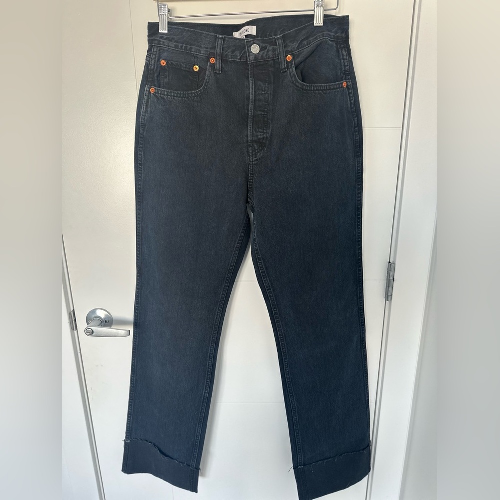 Re/Done Cuffed Jeans